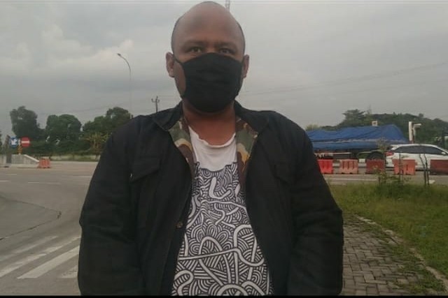 Beda, Ojol Pemalang Galang Dana Untuk Bagikan Seribu Masker