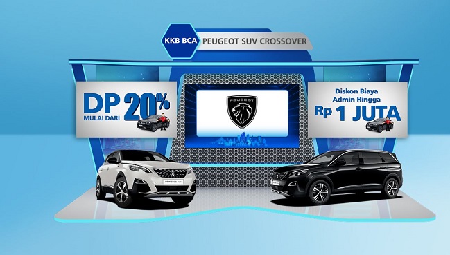 Miliki Duo Suv Peugeot Dengan Mudah di Dalam Gelaran BCA Expoversary Online 2021