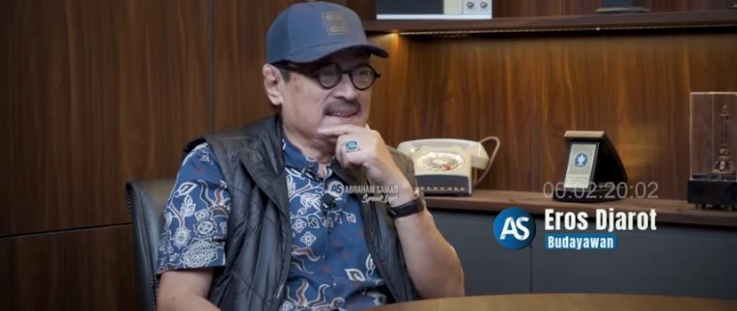 Eros Djarot: Peradaban Bangsa Dirusak di Era Jokowi
