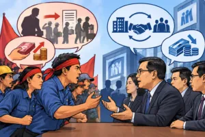 Buruh vs APINDO: Beda Sikap soal Outsourcing dan Upah