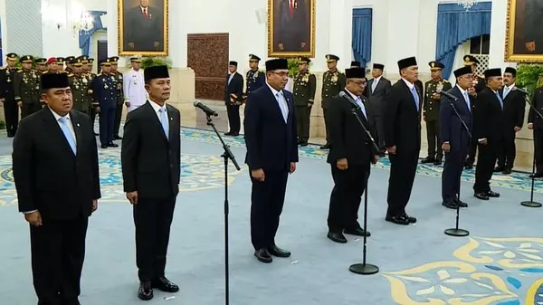 Reshuffle Kabinet Merah Putih: Presiden Prabowo Lantik 9 Pejabat Baru