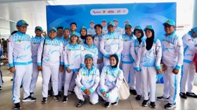 Momentum Sumpah Pemuda Pengukuhan dan Pelepasan, kontingen Kab Bogor bidik Juara Umum Proprov XV Jawa Barat